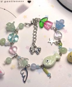 vòng tay chuỗi charm cá